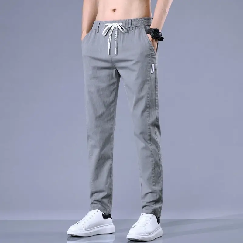 Summer Man Open Crotch Jeans Hiking Lightwear Fashion Pants Couple Outdoor Panties Crotchless Clubwear Jogger Daily Wear Cloth
