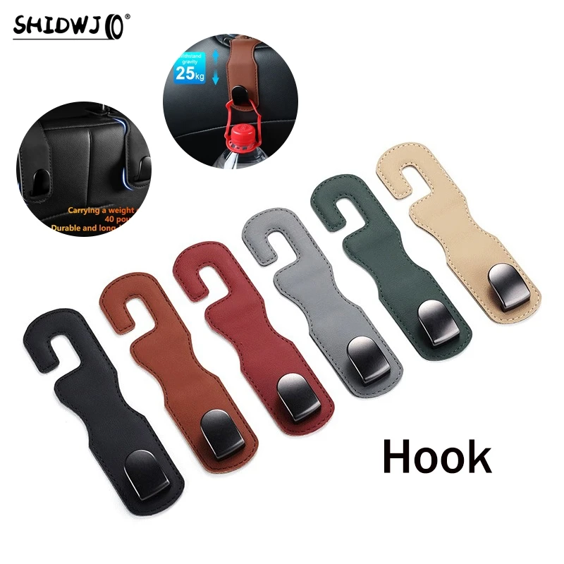 

1 комплект, крючок для подголовника автомобильного сиденья, для хранения мелких предметов