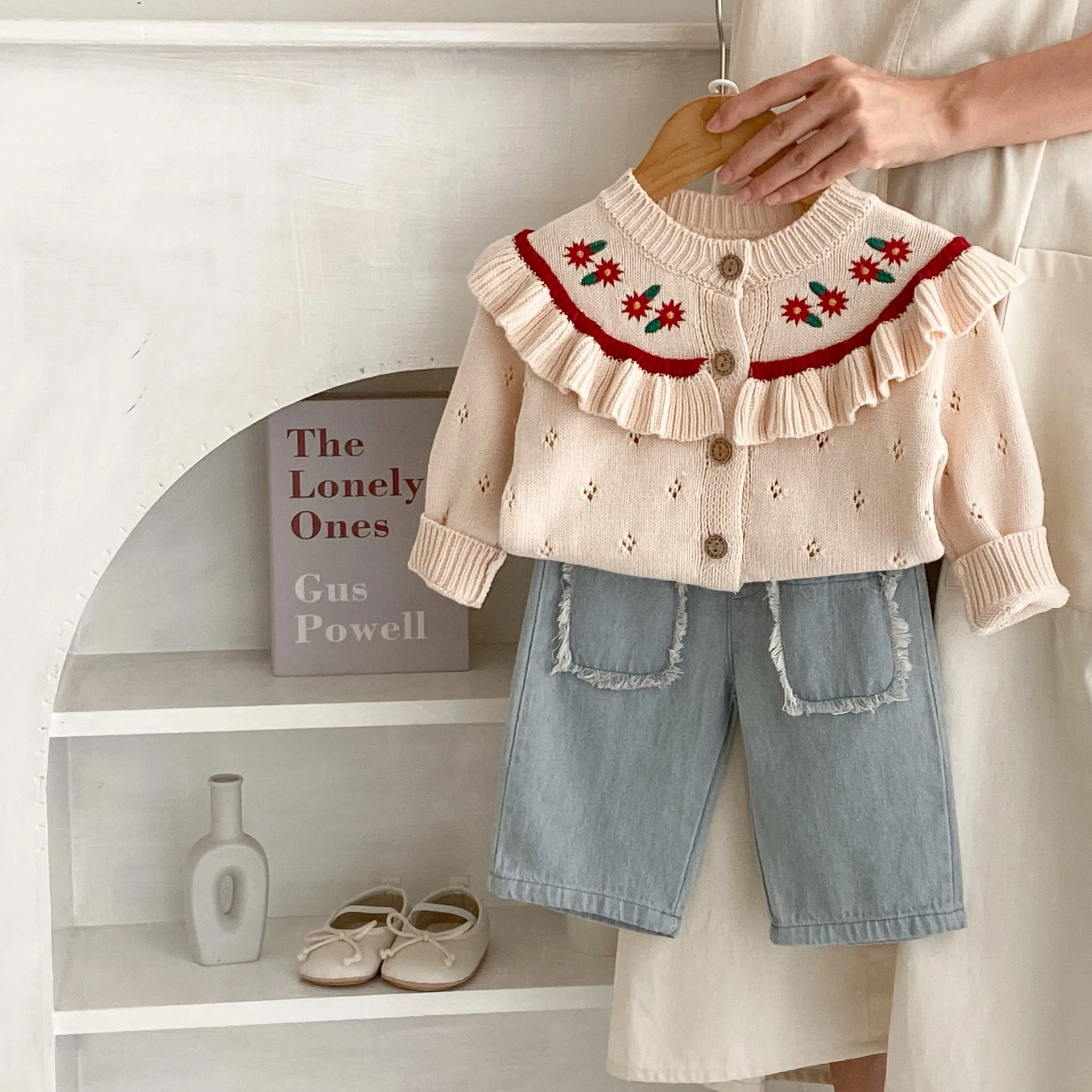Kids Trousers Baby Toddler Boy Girl Denim Cotton Pants