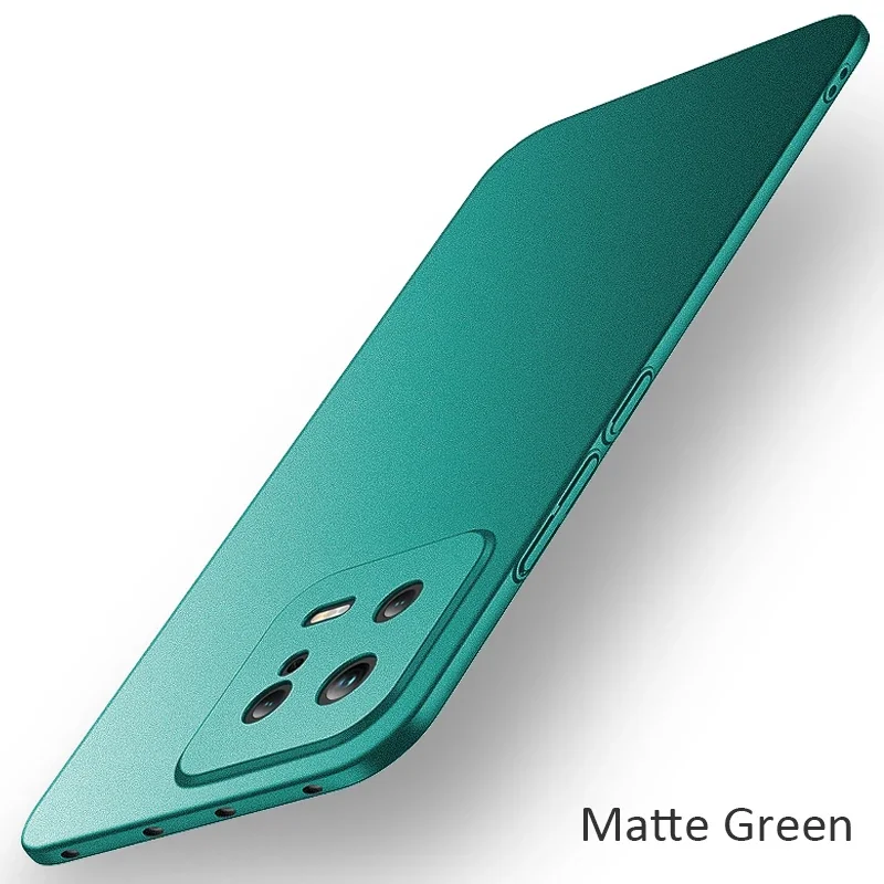 Ultra Slim Frosted Shockproof Case – Durable Hard Plastic Protection
