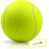 24cm Dog Chew Toys Tennis Ball Large Pet Toys Funny Outdoor Sports Dog Ball Gift with Inflating Needles Dog Toys for Large Dogs 2