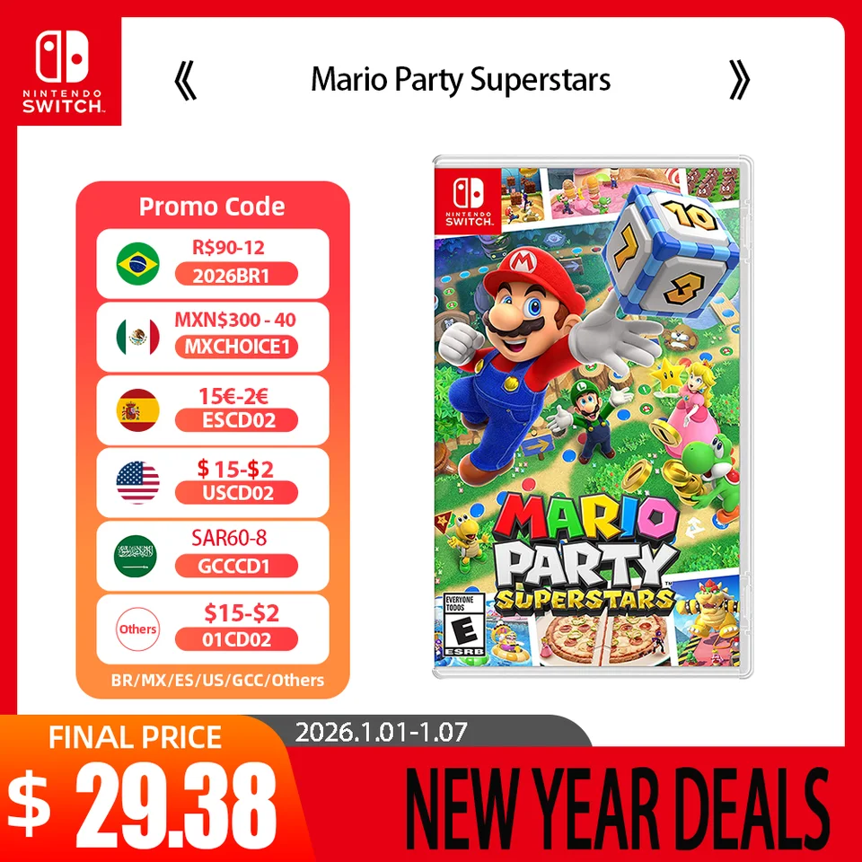 Mario Party Superstars - Standard Edition - Nintendo Switch