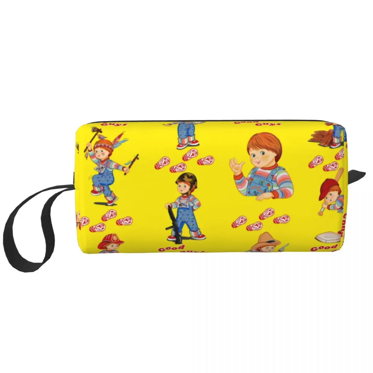 Cartoon Good Guys Chucky Doll Borsa Da Toilette Fashion Children'S Play Makeup Cosmetic Organizer Per Le Donne Beauty Storage Dopp Kit Case