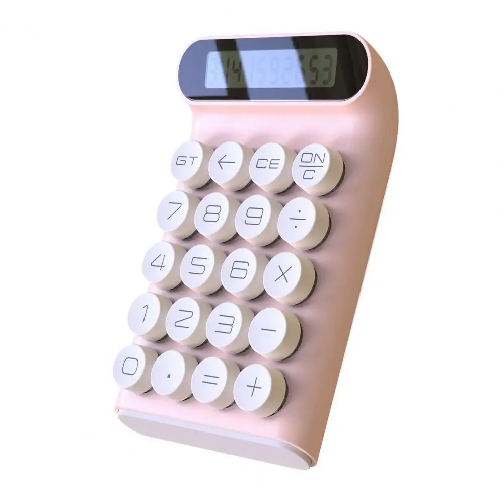 

Green Axis Calculator Crisp Feel Mathematical Calculations ABS 10-Digit Retro Calculator Dot Mechanical Key Calculator