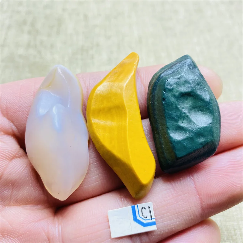 

Natural Gobi Stone Mineral Specimen Chakra Energy Crystal Healing Christmas Decoration Gift