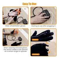 Rehabilitation Robot Glove Hand Exerciser Finger Training Gloves Stroke Hemiplegia Devices Hand Rehabilitation Trainer Rehab 5
