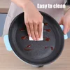 220V Multifunction Electric Frying Pan Skillet Non-Sticky Grill Fry Baking Roast Pan Cooker Steak Barbecue Cooking Kitchen Tool 4