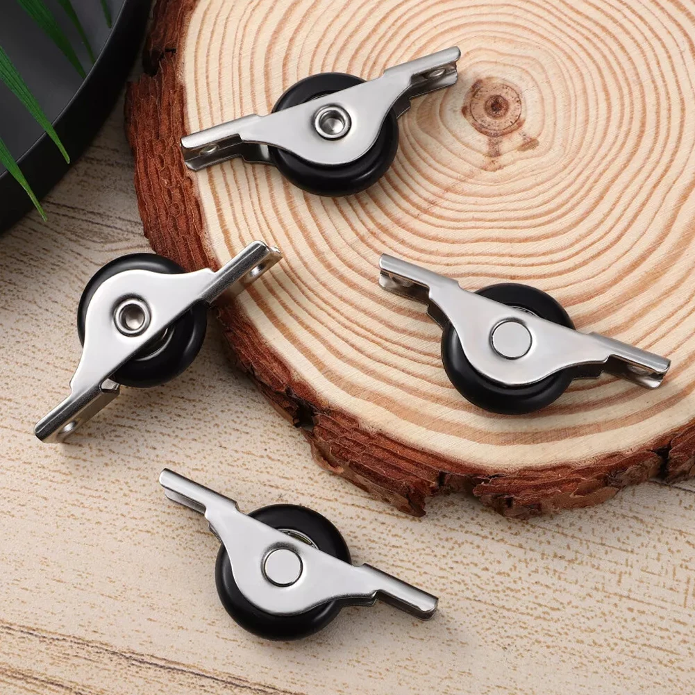 Description Picture 5 of item4PCS Sliding Door Roller Caster Wheel Pulley Runners For Cabinet Wardrobe Window Load-bearing Wheel ﻿Furniture Hardware