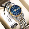 POEDAGAR Elegant Fashion Women's Watch Diamond Roman Dial Original Quartz Watch for Girl Waterproof Stainless Steel Luminous New 3
