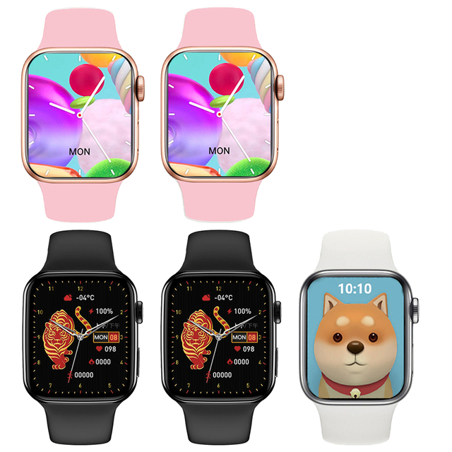 IWO 13 T500 SmartWatch New Series7 Bluetooth Call Men Women Heart Rate Fitness Tracker Smart Watch Digital Clock PK HW27PRO