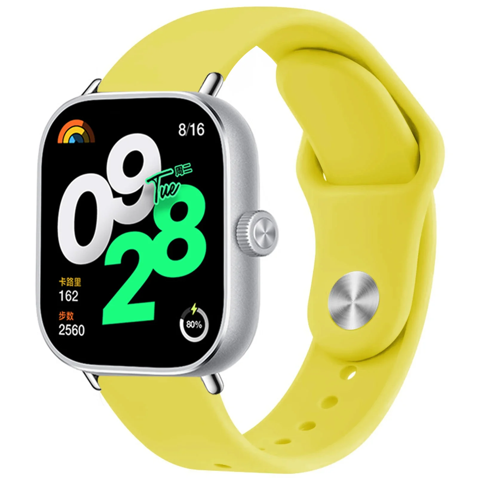 Silicone Sport Replacement Wristband Strap - Universal Fit