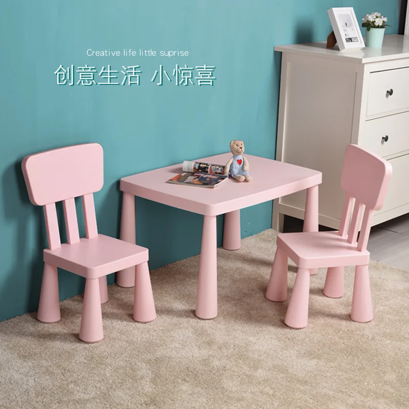 Children study chair Portable Anti slip plastic chairs for kids Kindergarten kids chair Space saving furniture Home Step stool