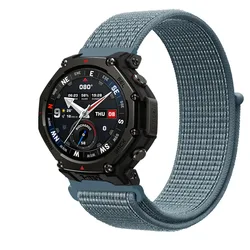 Nylon Loop Band in Black - Breathable & Adjustable - Width 22mm (Clear feather)