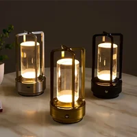 Led Cordless Table Lamp Industrial Style Desk Lamps Outdoor Camping Atmosphere Light Restaurant Creative Beside Night Lights 1