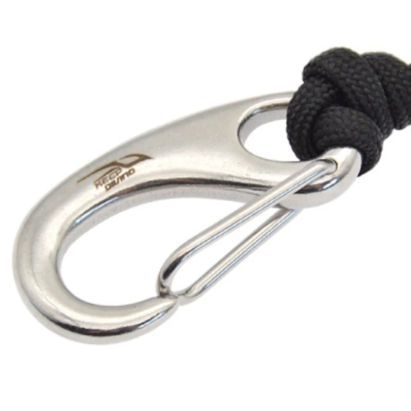 Scuba Diving Double Dual Stainless Steel Reef Drift Hook With Line And Clips Hook for Current Dive Underwater scuba diving accessories
