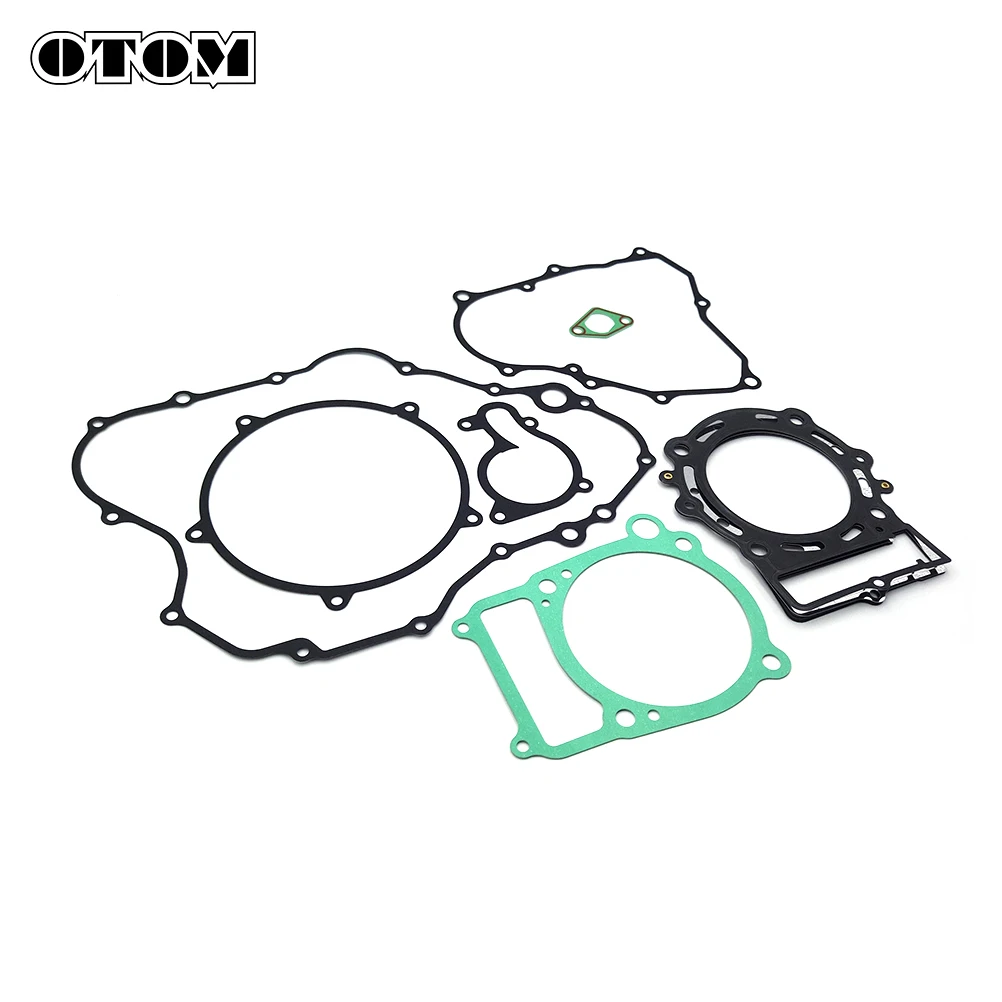 OTOM Motorcycle Engine Accessories Complete Gasket Kit Top Bottom End Full Machine Pad Seal Set For ZONGSHEN NC450 ZS194MQ KAYO