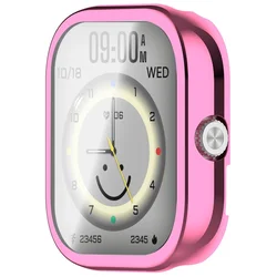 All-Around Soft TPU Protective Bumper Cover for Redmi Watch 5 (Pink)