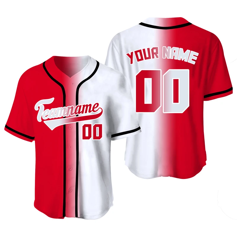 City Baseball Jersey Men Shirts Team/Name Sublimation Blanks Baseball T-shirts Uniform Sports Training Plus Size Clothing baseball jersey mens jersey