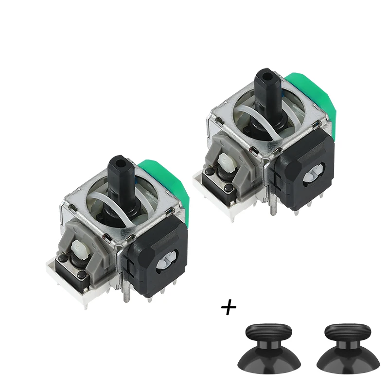 GuliKit TMR 電磁ジョイスティック スティックキャップ付き