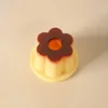1PC Creative Pudding Pen Holder Cute Pudding Pen Holder Birthday Gift Creative Desktop Girl Heart Small Ornament 2