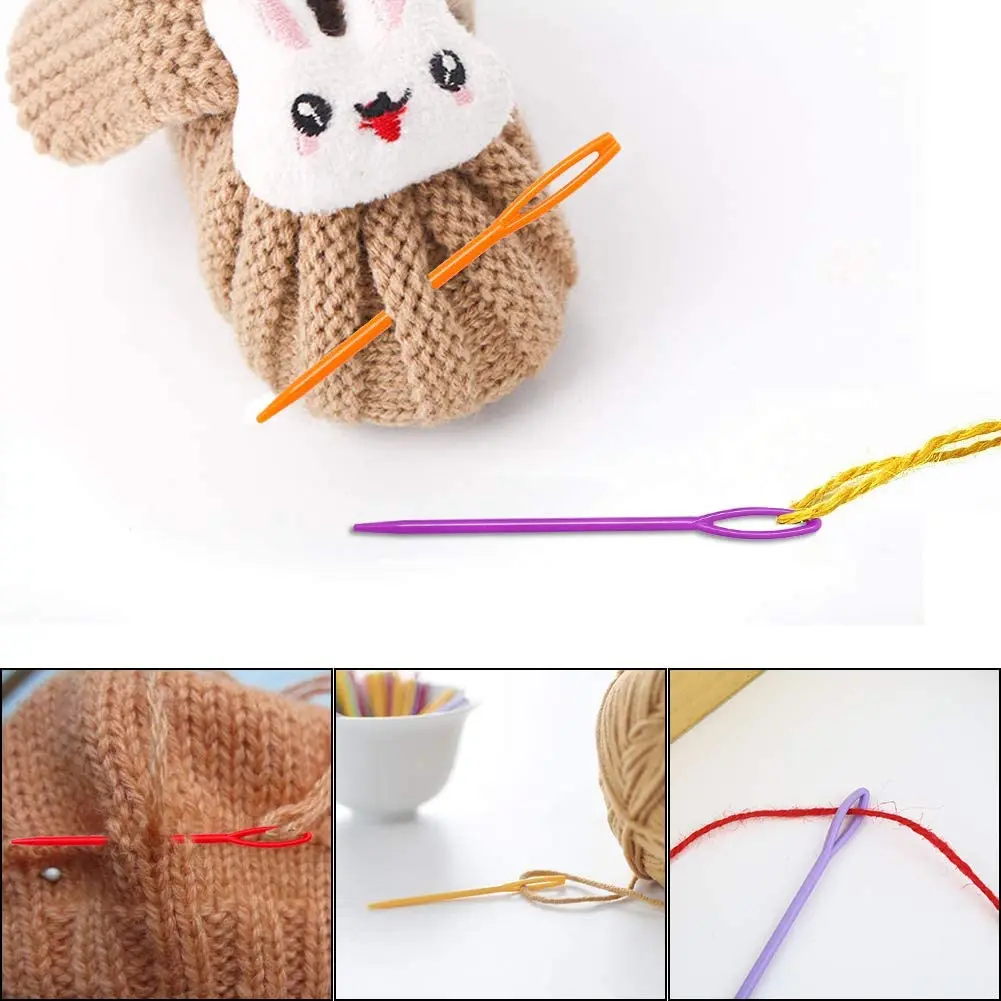 3PCS 12.8cm Knitting Loom Hook Crochet Hook for Knifty Knitter Knitting Loom  Hook Tool with Rubber Handle Knitting Tools - AliExpress