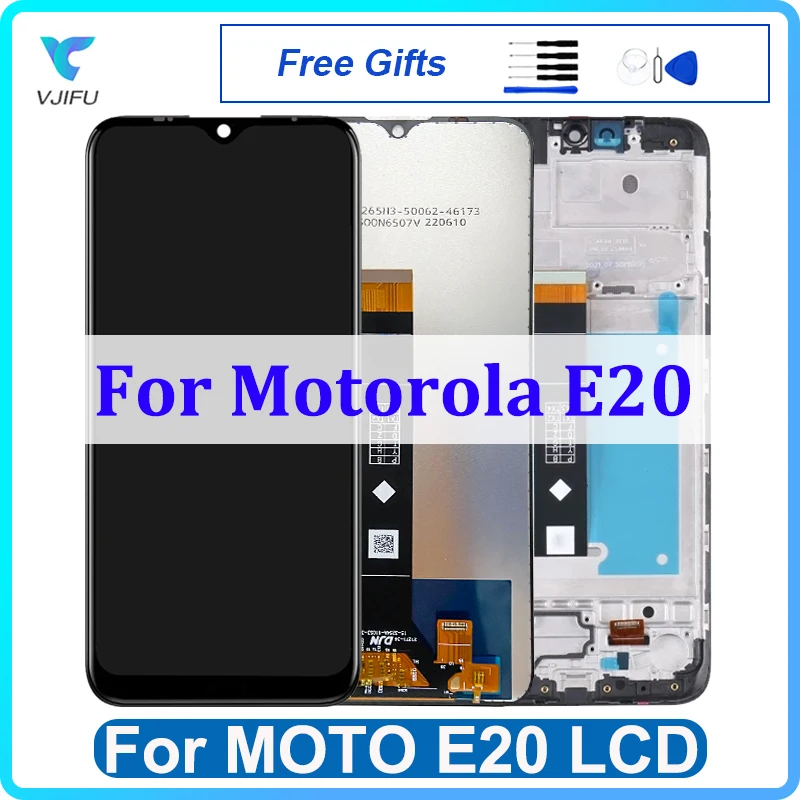 

Original LCD For Motorola Moto E20 Display Touch Screen XT2155 XT2155-1 XT2155-3 Digitizer Assembly Replacement Phone Repair