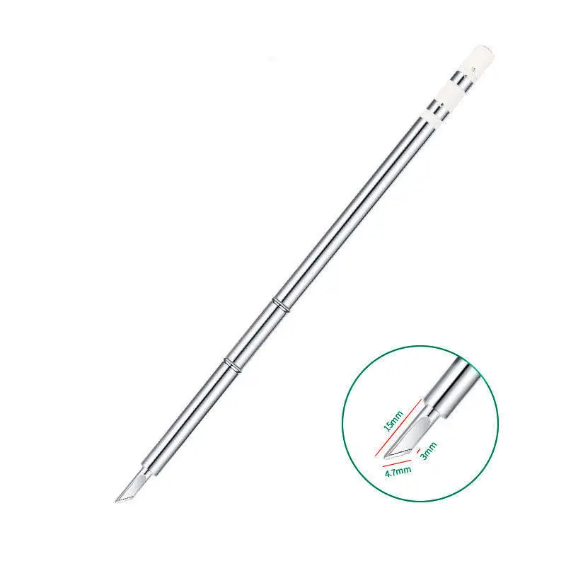 T12 elektrische lötkolbens pitzen T12-K ku kl kf i ils j02 jl02 js02 bcf2 b2 für hakko fx951 diy lötstation kits – Detail 6