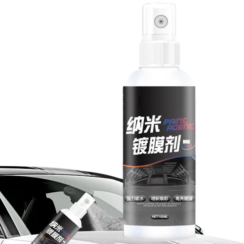 

Ceramic Spray For Cars Quick Coat Car Wax Polish Spray Car Ceramic Coating Spray Maximum Gloss & Shine Extremely Hydrophobic