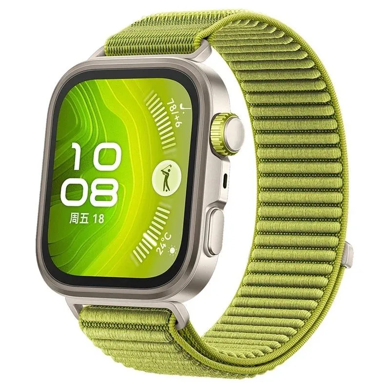 Breathable Braided Nylon Loop Strap - Comfortable Fit Watch Band Accessory