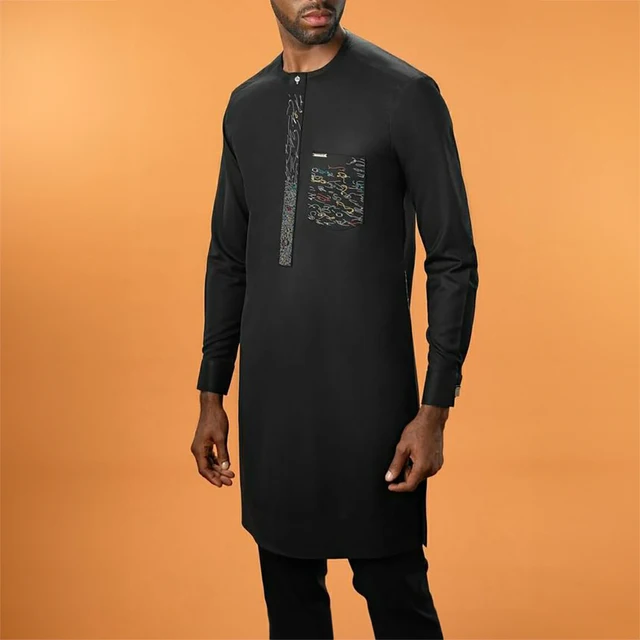 Ahmed Long Sleeve 2 Piece Dashiki Outfit