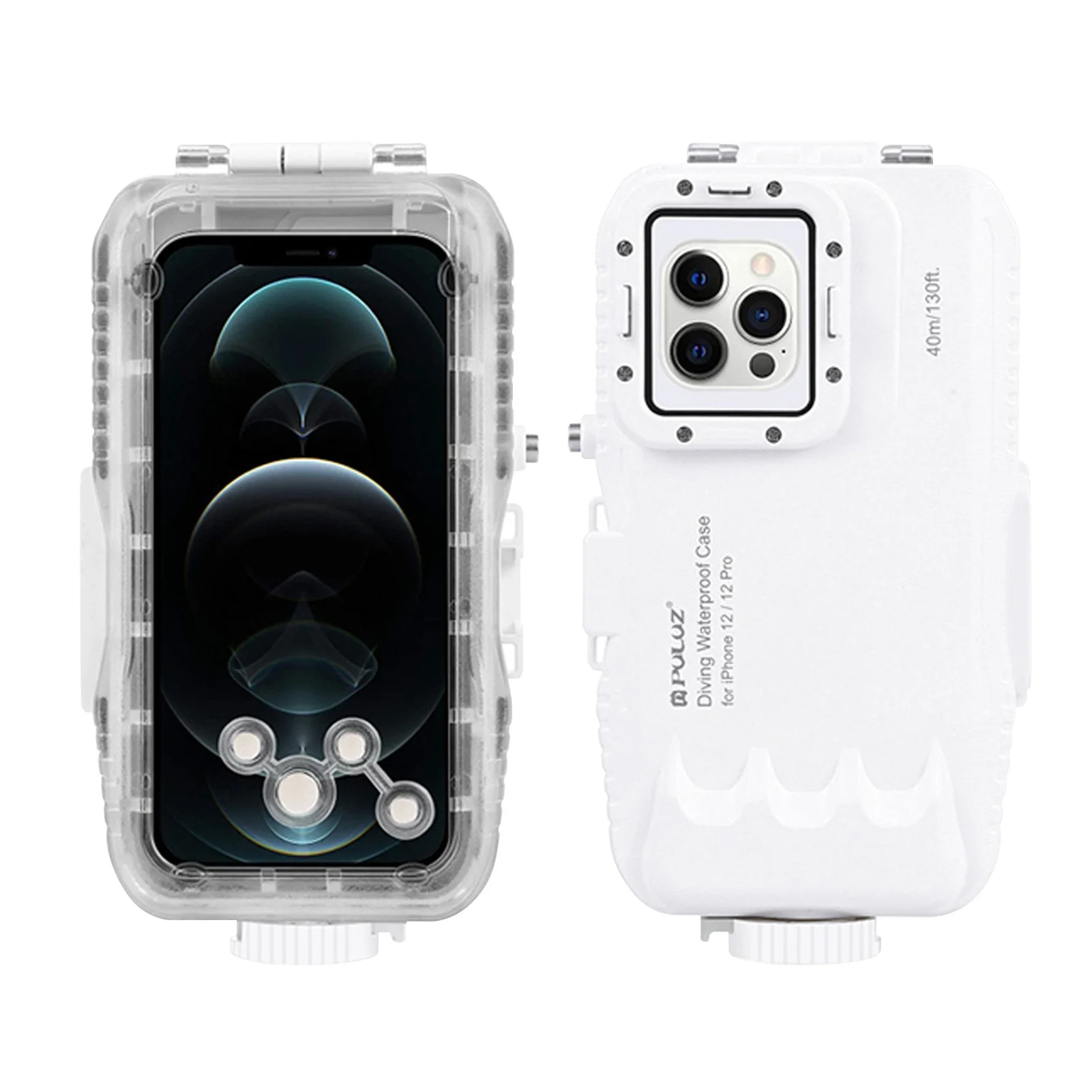 

Waterproof Phone Case Mobile Cover for 12 Mini for 12 13 Pro Max Underwater Diving Snorkeling Photo