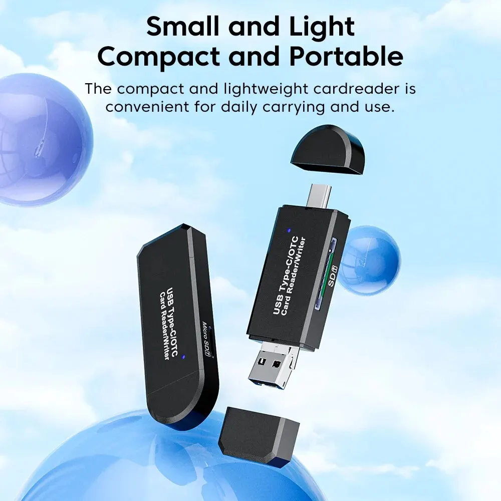 5 IN 1 USB2.0 SD TF Card Reader 2