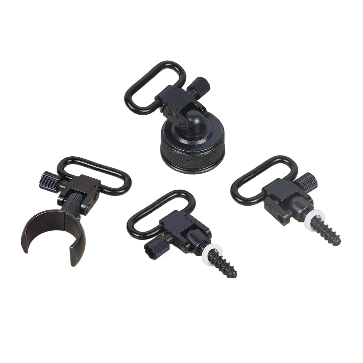 20GA 12GA Tactical QD Rifle Sling Swivels Mount Adapters Attachment Clips Hunting Metal Quick Detachable Shotgun Remington 870 sling swivel adapter sling swivel mount tactical sling adapter sling adapter sling attachment adapter