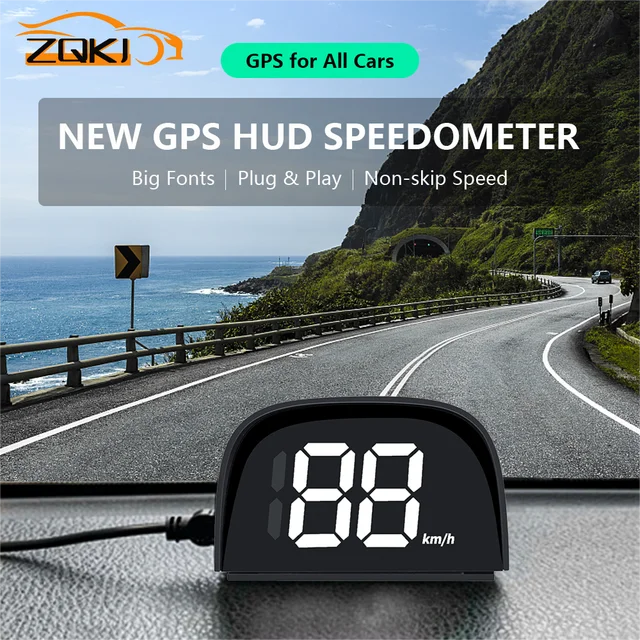 2023 New GPS Y05 Head Up Display For All Car Digital Speedometer HUD Plug  and Play Big Font Auto Electronics Accessories Speed - AliExpress