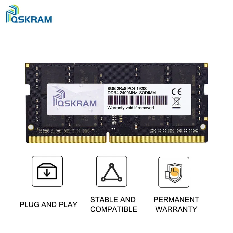 

Memoria DDR4 Notebook RAM 8GB 16GB 3200MHz 2133 2400 2666MHz Laptop Memory 260Pin 1.2V PC4-21300 DDR4 SODIMM RAM