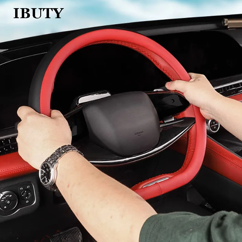 

For Exeed RX 2023 2024 Accessories Car Steering Wheel Cover Mat Driving Rudder Control Handle Decorative Case