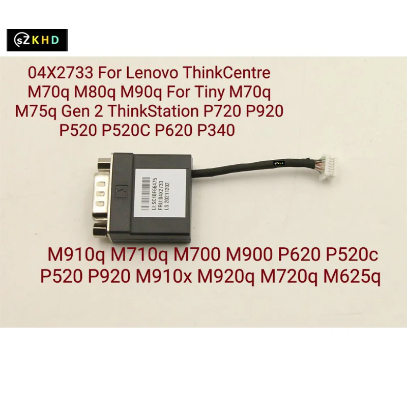 

04X2733 New Original For Lenovo Thinkcentre M80q M70q P720 P920 P520 Workstation 50mm Com2 Cable Laptop Accessories