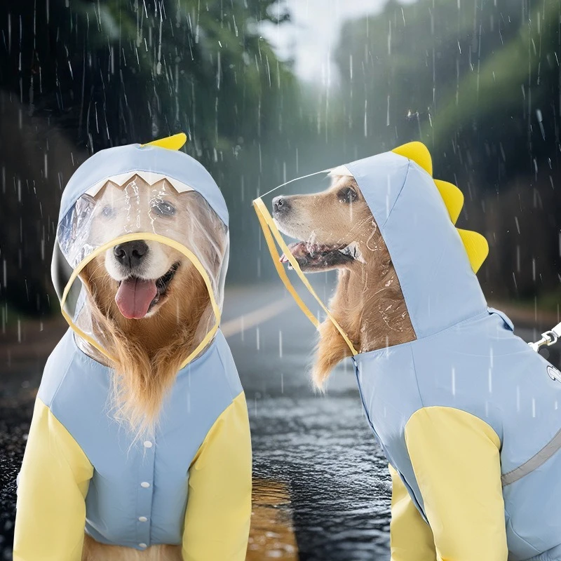 Big dog raincoat image 6