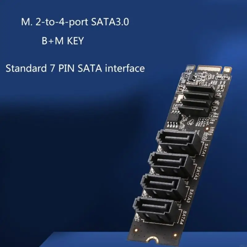 M.2-Sata3.0 확장 카드 확장 어댑터 PCIe Sata3.0 어댑터 게임 카드
