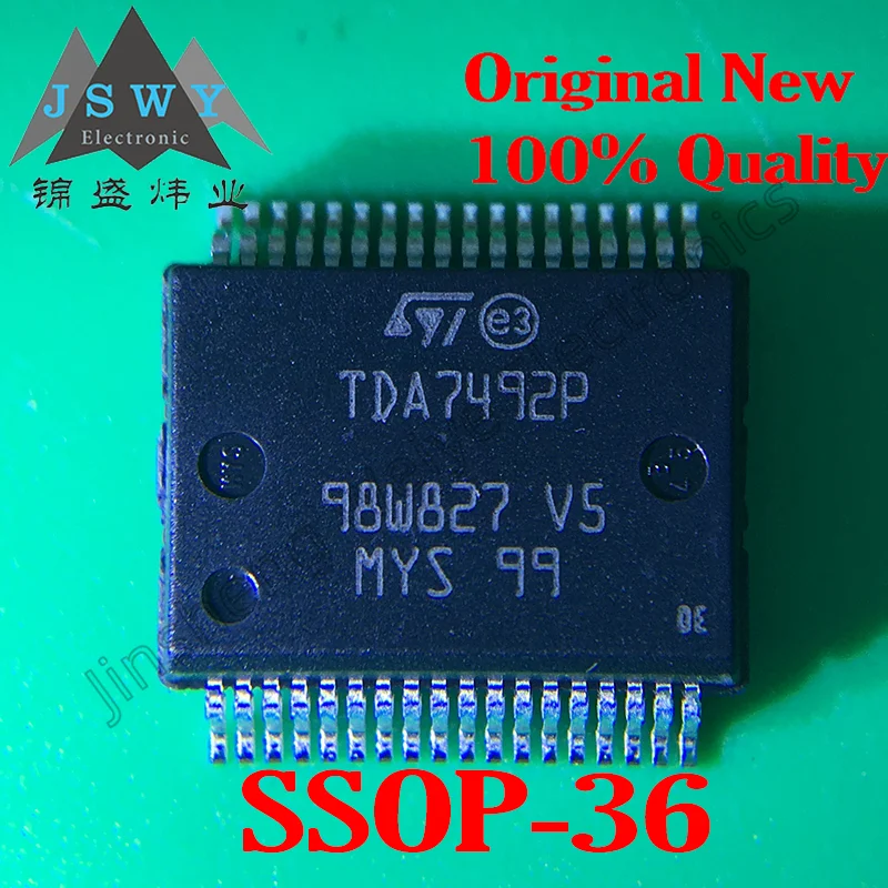 

2 pieces Electronics TDA7492P TDA7492P13TR 100% brand new and original imported SSOP-36 audio amplifier IC free shipping