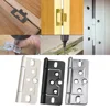 1x Flush Door Hinge Cabinet Door Hinges Detachable Hinges 3-inch Flat Opening Iron Hinges Wholesale Door Window Accessories