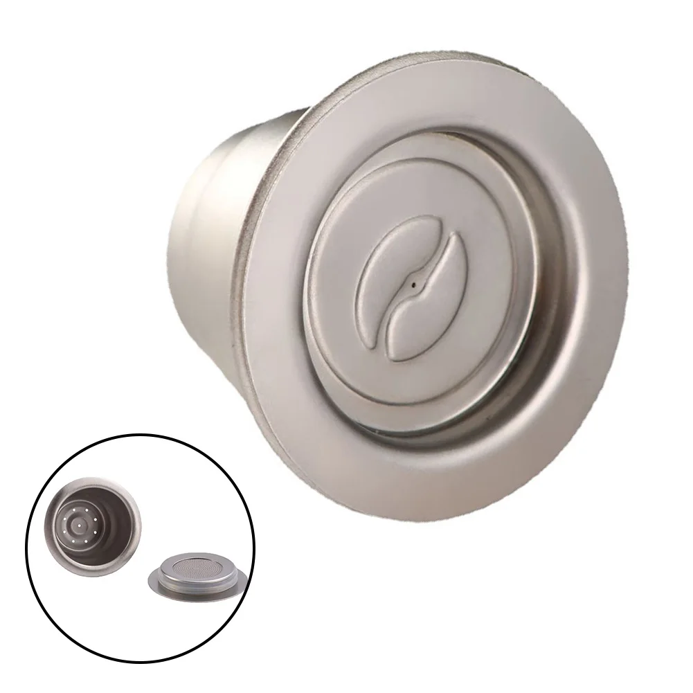 

Stainless Steel Coffee Capsule Cup Reusable Coffee Capsule Housing For Nespresso Machine Reusable Filter