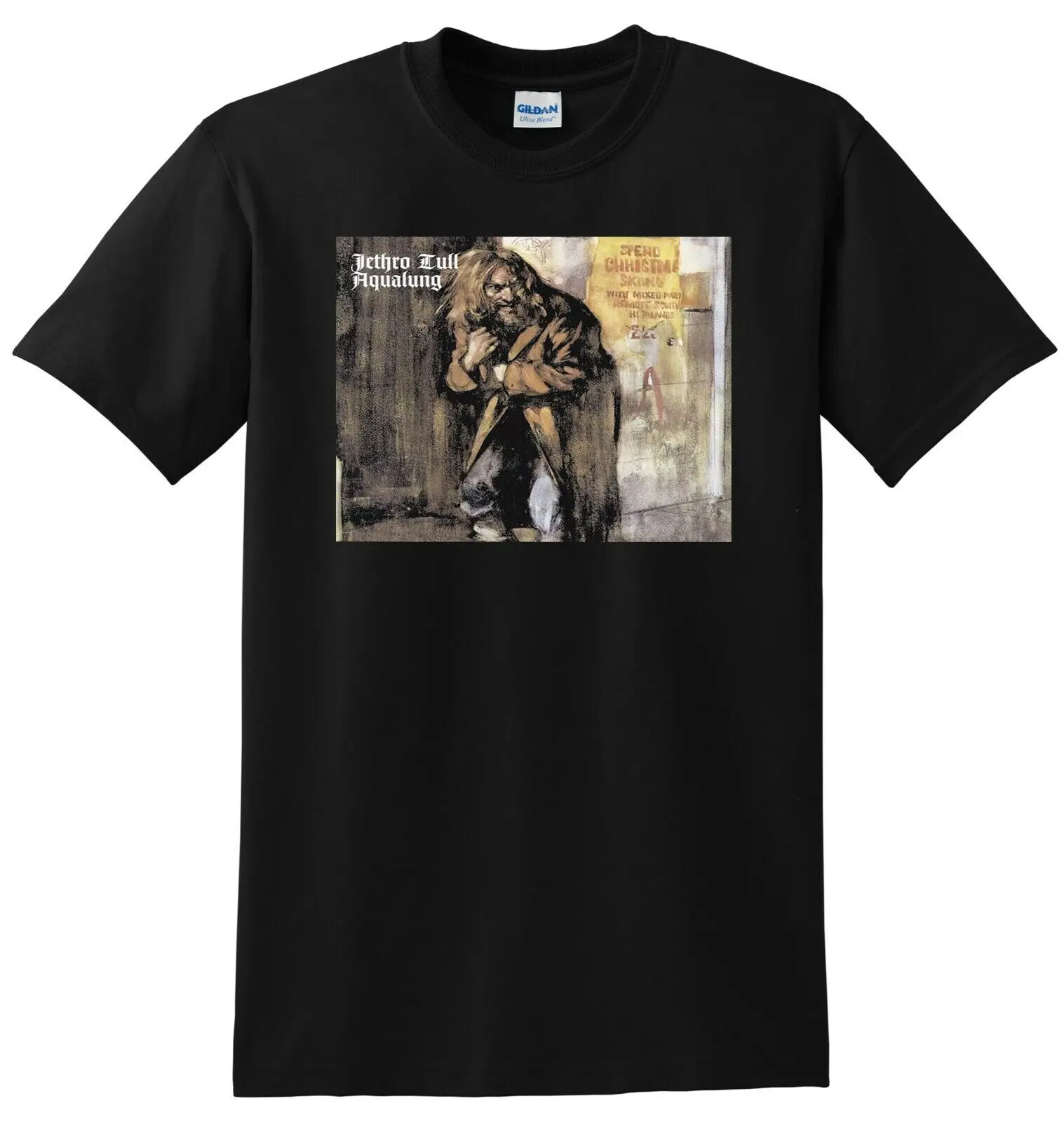 Jethro Tull T Shirt Aqualung Vinyl Cd Cover Small Medium Large Xl