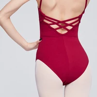 Women Camisole Ballet Leotards Backless Dance Bodysuit for Adult Black Gymnastic Leotard for Skating/Training/Yoga/Swimming - Image 4