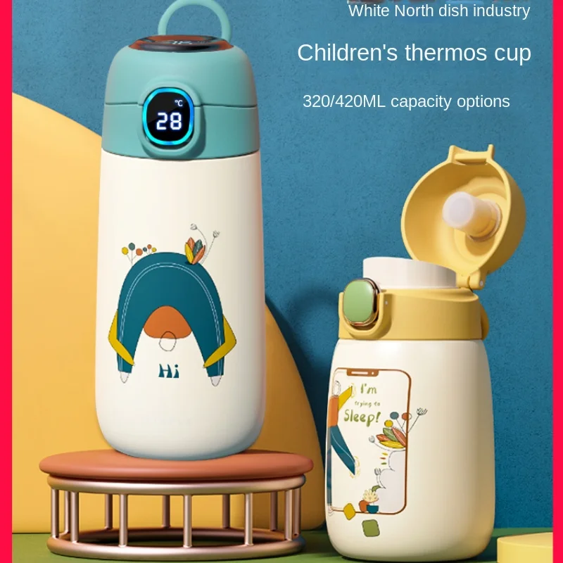 

304 Stainless Steel Inner Liner Children's Insulation Cup Portable Water Cup For Primary School Students Special Insulation Cu