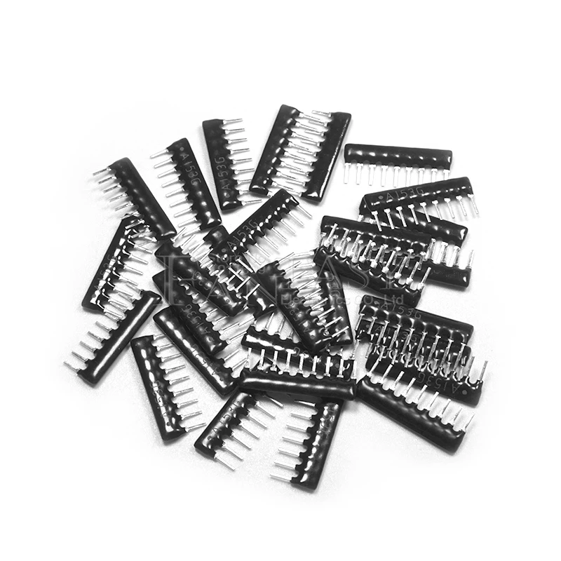 20pcs DIP 9pin 10K ohm 9 PINS A103J 9A103 9A103J Network Resistor array network resistor array
