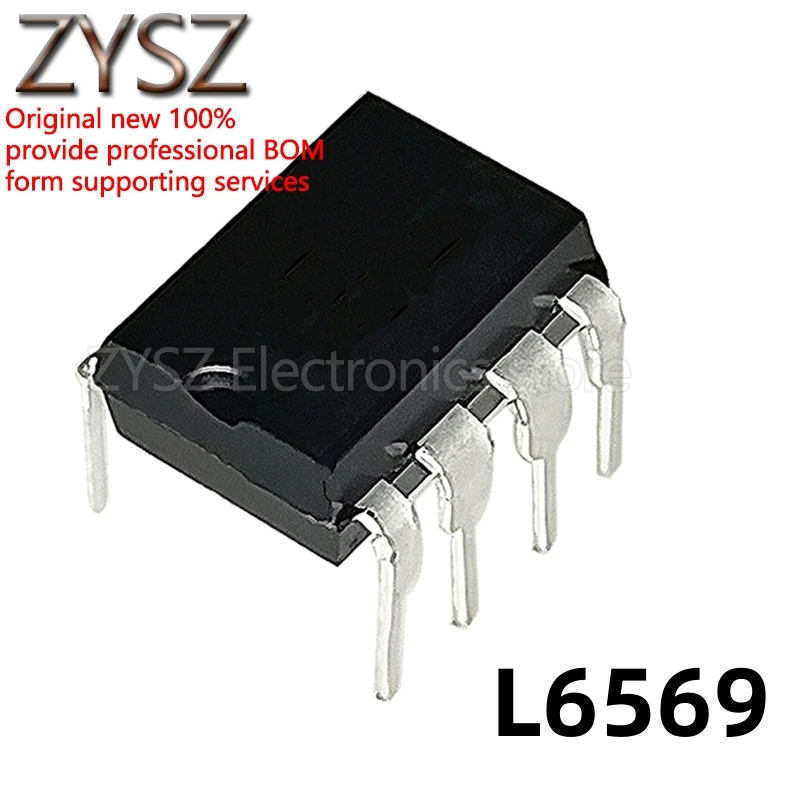 

5 шт. L6569 L6569A L6569AN встроенный чип управления питанием DIP8 IC