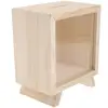 Bank Piggy Money Box Wooden Coin Saving Jar Kids Wood Savings Adults Cash Change case Gift Banks Case Tip storage boxes multiuse 5