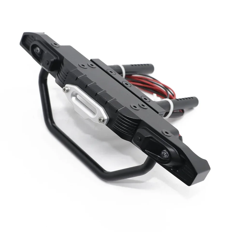 Rock Crawler 4x4 Tbest RC Paraurti Posteriore, 2 Pezzi Telaio Anteriore In Metallo Crawler 1/10