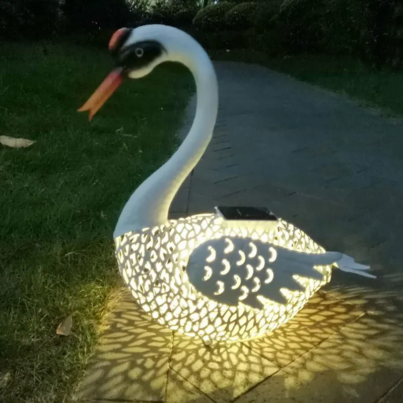 Estatuas Solares De Jardín Al Aire Libre Lagarto Con Luces